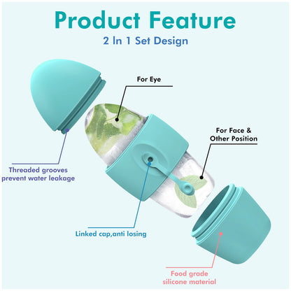 Tuabellezza IceLift™ – Rullo Viso in Silicone con Ghiaccio