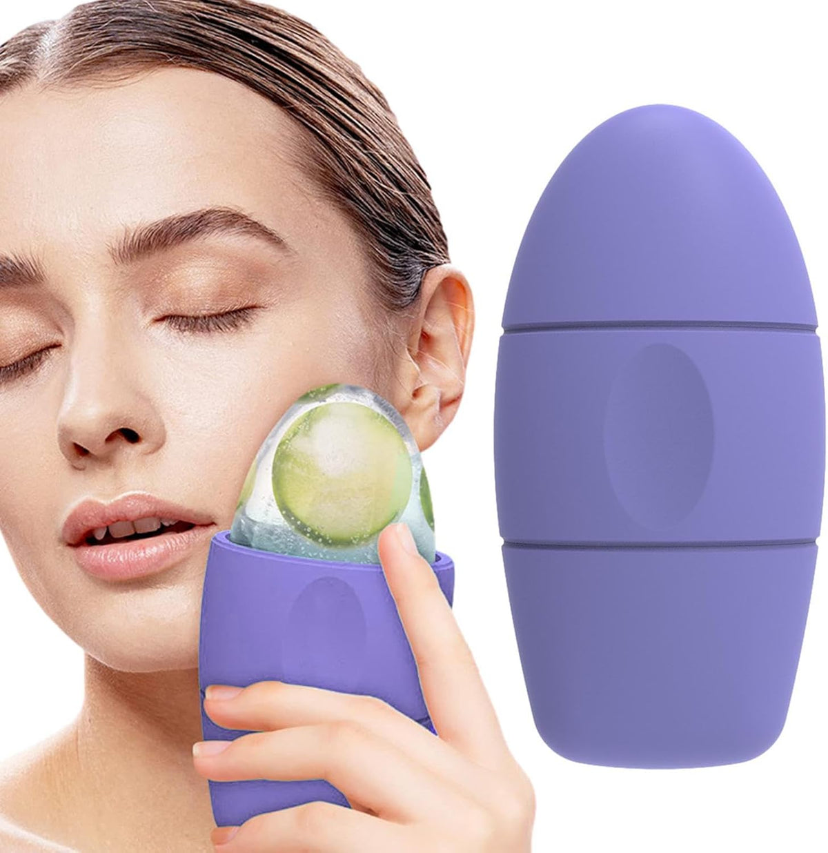 Tuabellezza IceLift™ – Rullo Viso in Silicone con Ghiaccio